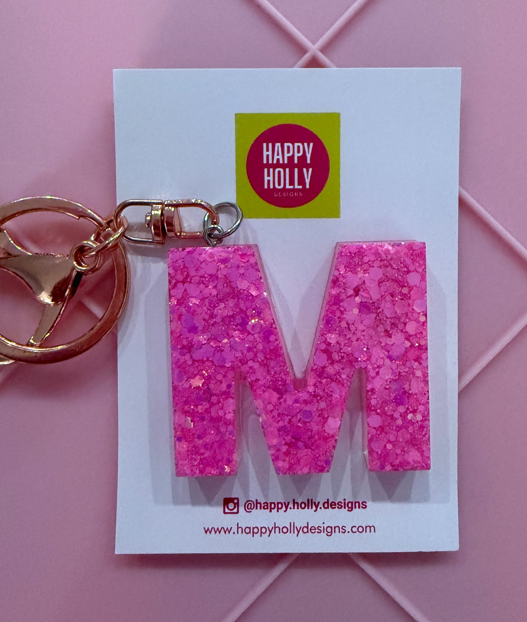 Alphabet Keyring - M