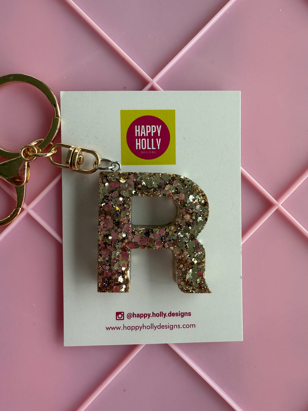 Alphabet Keyring - R