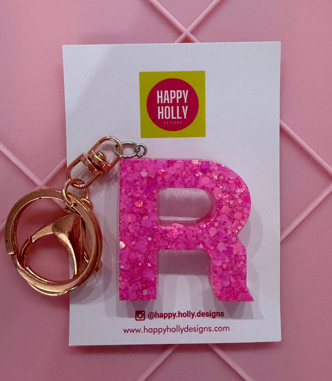 Alphabet Keyring - R