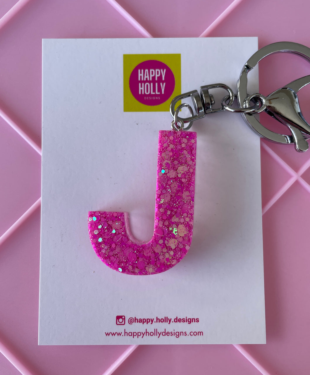 Alphabet Keyring - J