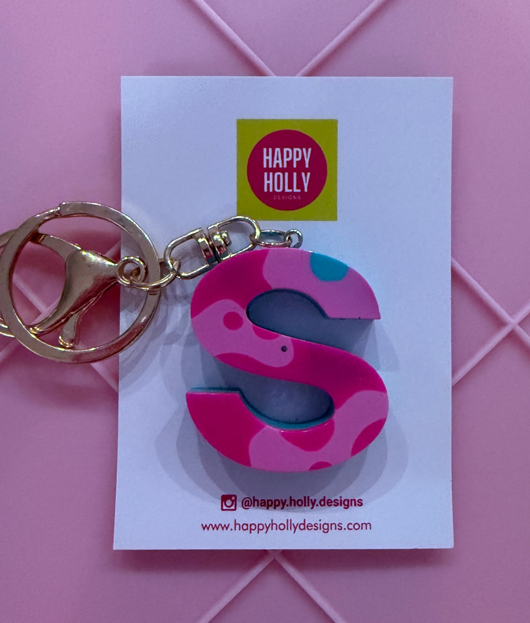 Alphabet Keyring - S