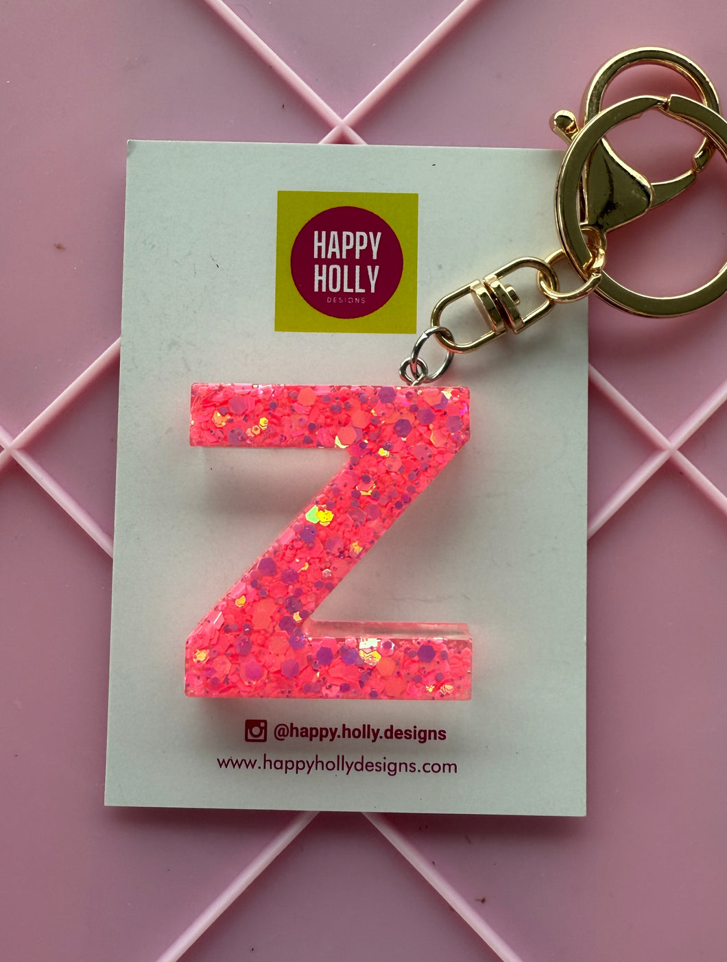 Alphabet Keyring - Z