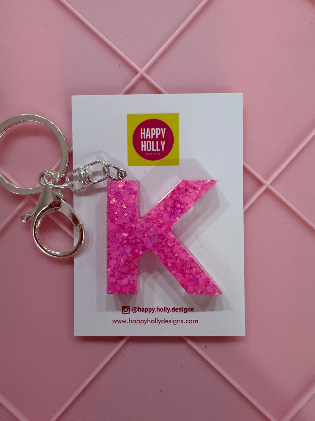 Alphabet Keyring - K