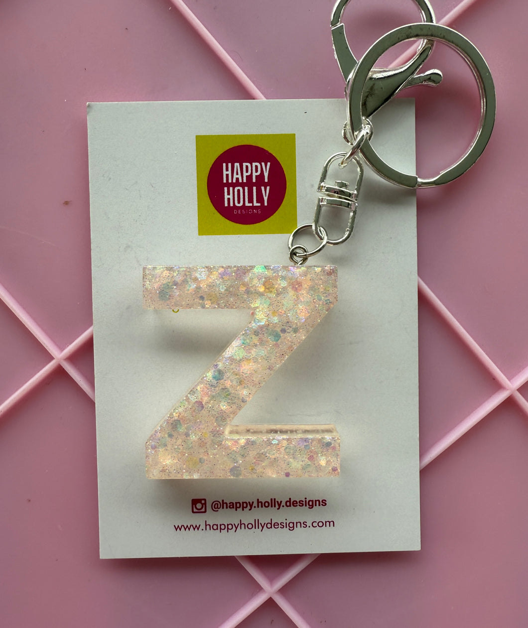 Alphabet Keyring - Z