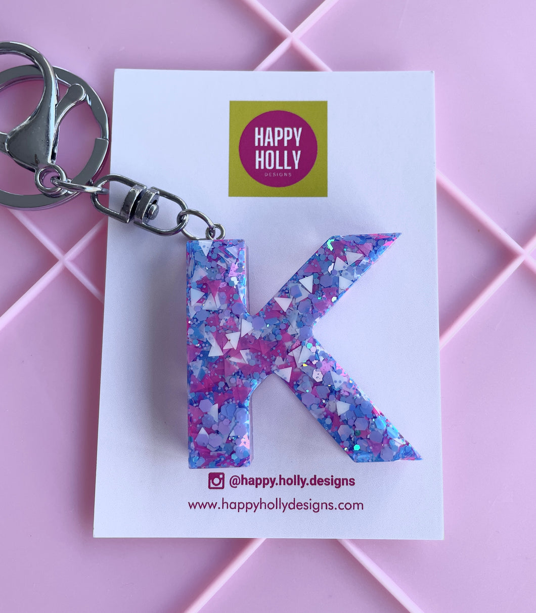 Alphabet Keyring - K