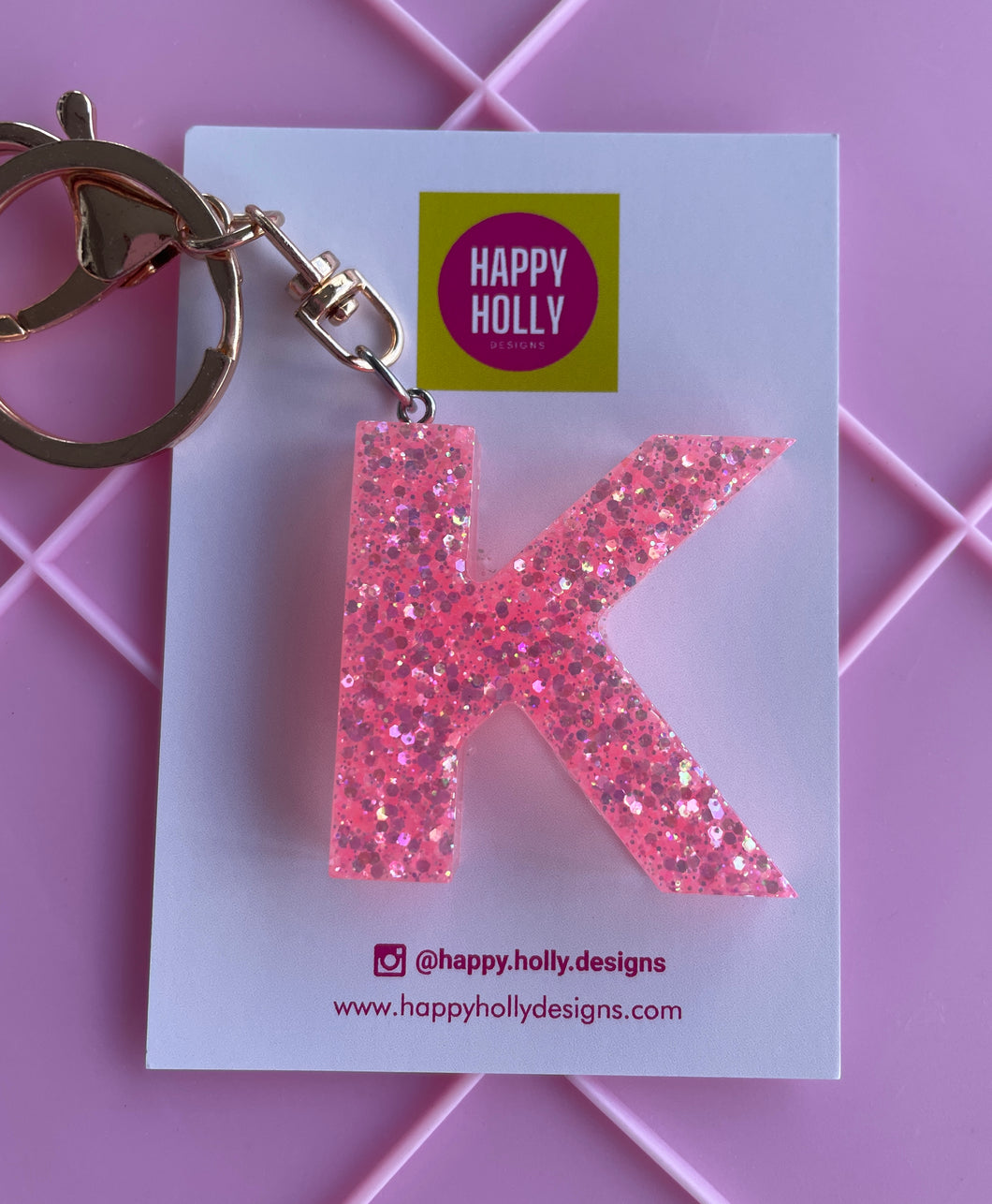 Alphabet Keyring - K